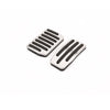 Model 3 Non-Slip Foot Pedal Pads Covers Anti-Slip Accelerator Aluminum fit