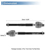 Ford Fusion, Edge, Lincoln Nautilus, MKZ Front Inner Tie Rod Ends