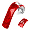 Nissan 350Z Red Gear Shift Knob Cover Trim (2003-2009)