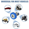 Motorcycle Car 20pcs Blue M6 Fender Bumper Washer Bolt Nuts Fastener