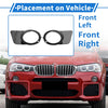 BMW M5 Base 5.0 Front Bumper Fog Light Covers (2000-2003)