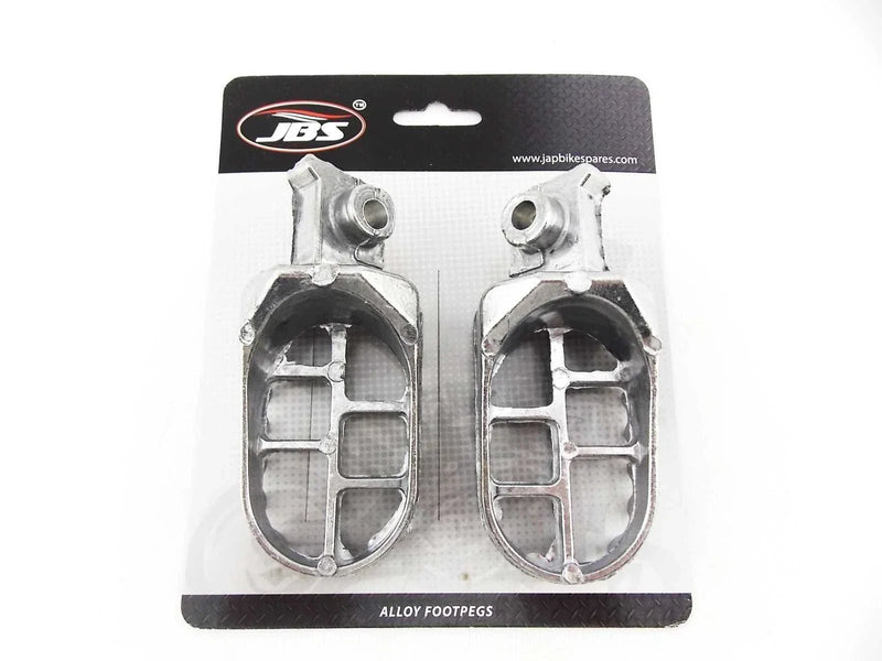 Yamaha HT1 70-71 Silver Foot Pegs Set (Left & Right Pair)