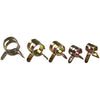 50 5-9mm Fastener Spring Clip Clamp Assortment