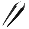 BMW X5 X6 Headlight Eye Lid Cover Stickers  Black