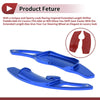 Subaru Forester Blue Aluminum Alloy Steering Wheel Paddles (2012-2025)