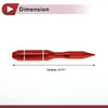 Jeep Wrangler JK / JL 2007-2023 Red Bullet Antenna Set