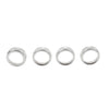 Toyota Tacoma Silver AC Climate Control Knob Trim (2016-2023)