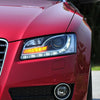 2008-2012 Audi A5 S5 - 2 x Clear Headlight Cover Lens (2008-2012)