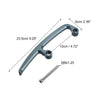 Kawasaki Z650 1 Set Titanium Tone Rear Seat Rail Handle (2017–2022)