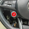 Alfa Romeo Giulia Stelvio Red Engine Start Stop Switch Button Trim