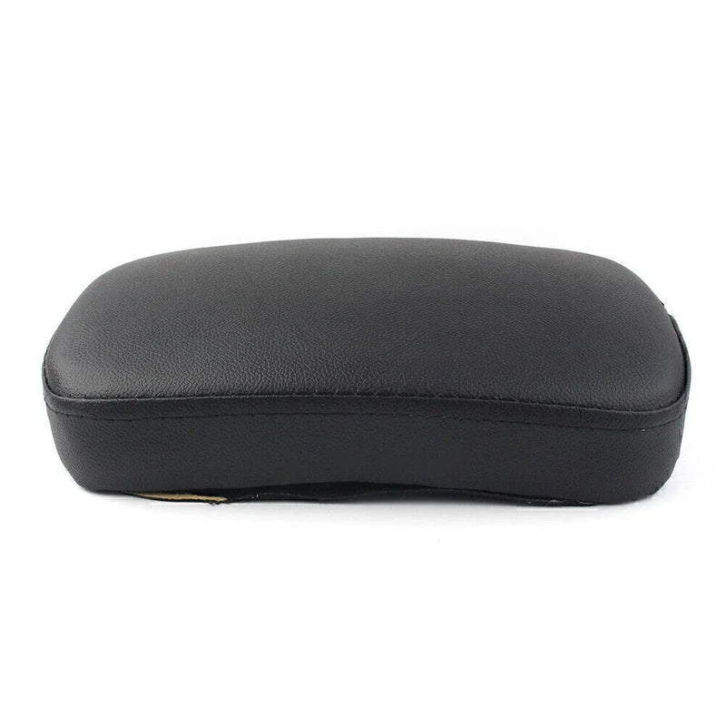 Harley Bobber Chopper Rear Passenger Pillion Pad Seat with 6 Suction Cups
