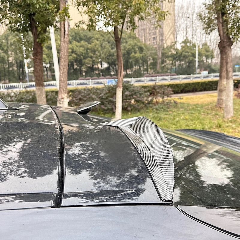 BMW X6 G06 (2019-2024) Carbon Fiber Look 2 x Rear Boot Spoiler Lip