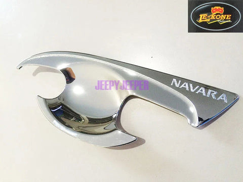 Nissan Navara NP300 Chrome Door Handle Cover Insert Bowl Trim (2015)