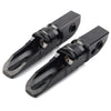 Street Scrambler 900 T100 T120 Black Aluminum  Rear Footrests (2016-2023)