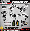 Kawasaki KXF 250 (2021-2022) - Safari Style Decals Custom Sticker Kit
