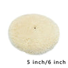 Car White Bonnet Cover Sponge Polisher