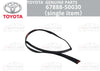 Toyota Celsior UCF30 LS430 Door Weatherstrip (2000–2006)