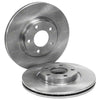 Mazda 3 Front Disc Rotors + Tora Brake Pads Set (2004-2011)