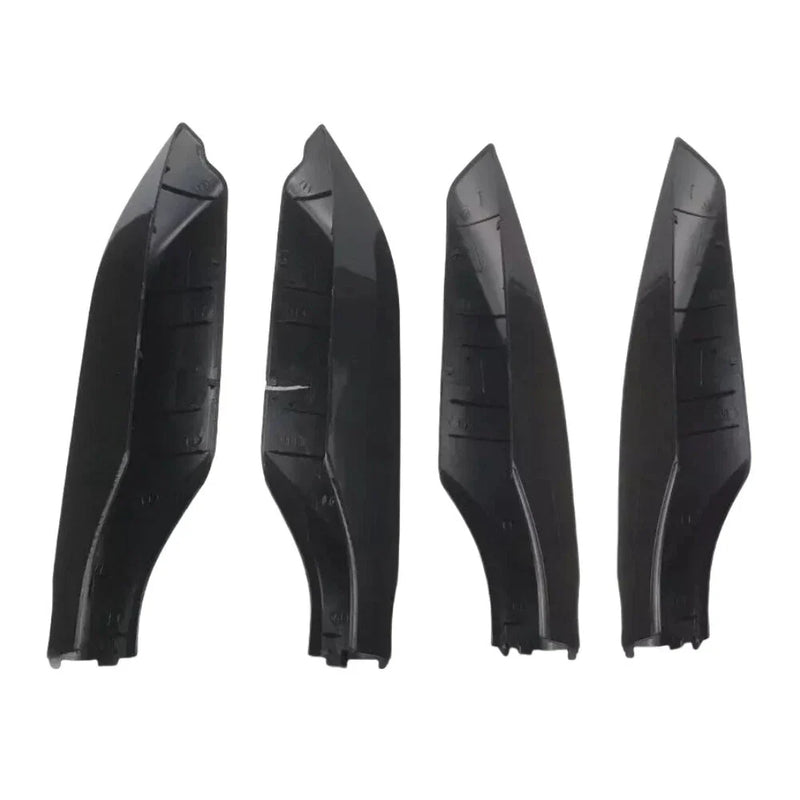 Toyota Prado 4 x Glossy Black Roof Rack Rail End Cover Caps (2010-2018)