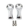 Harley Dyna Softail Handlebar Riser Clamp Mount Kit 4" Chrome (2006-2023)