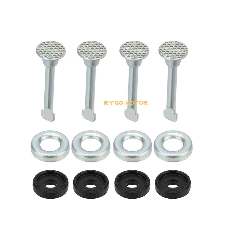Honda TRX300 2x4 FourTrax Front Brake Shoes Springs Pins (1988–2000)