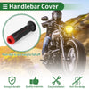 Motorcycle Grips / 7/8" 22mm / Hand Grips Cover Red