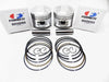 Honda CB400N 70.5mm Piston Set with Rings & Clips (1980-1982)