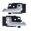 Holden Rodeo RA 2pc Front Inner Door Handle Chrome (2003–2008)