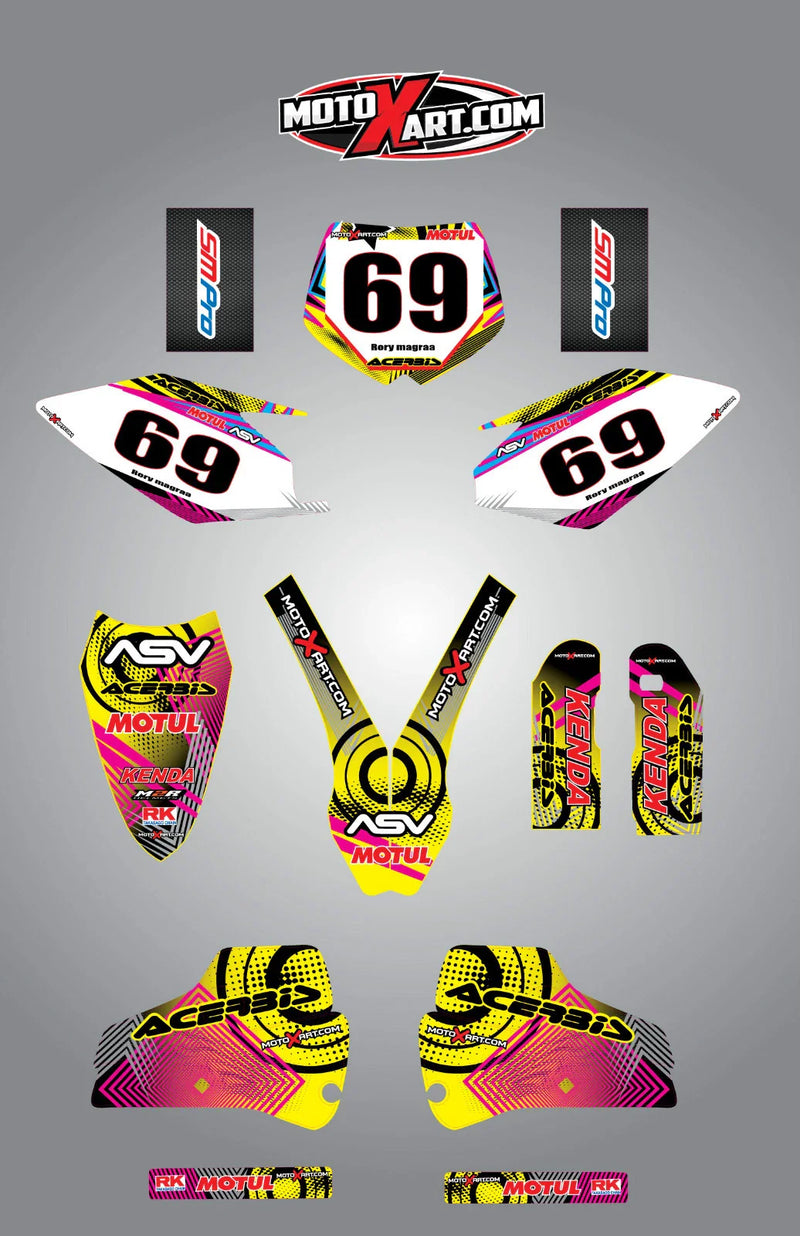 Husaberg 2000-2005 Custom Graphic Kit