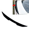 Audi A4 S4 B9 Sedan Glossy Black Rear Trunk Spoiler Wing (2017-2024)