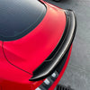 Ford Mustang 1x Gloss Black Rear Boot Spoiler Lip (2015-2022)