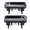 Suzuki Swift Door Handle Outer Set of 2 Black Front Left+Right (1989–1999)