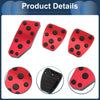 Subaru Forester (2019-2021) Red 3 x Foot Accelerator Pedal Covers