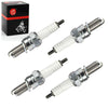 Kawasaki ZX-6R Ignition Coils & Iridium Spark Plugs 4x