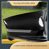 KIA EV6 / GT / GT Line Real Carbon Fiber Side Mirror Covers (2022-2024)