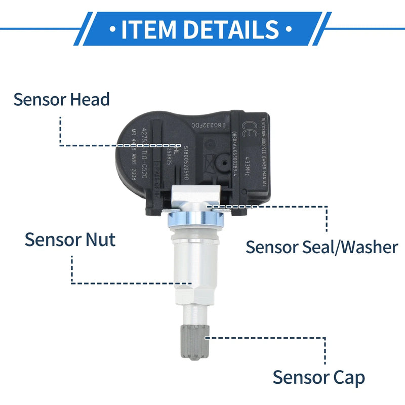 Honda Accord TPMS Sensor (2013-2018)