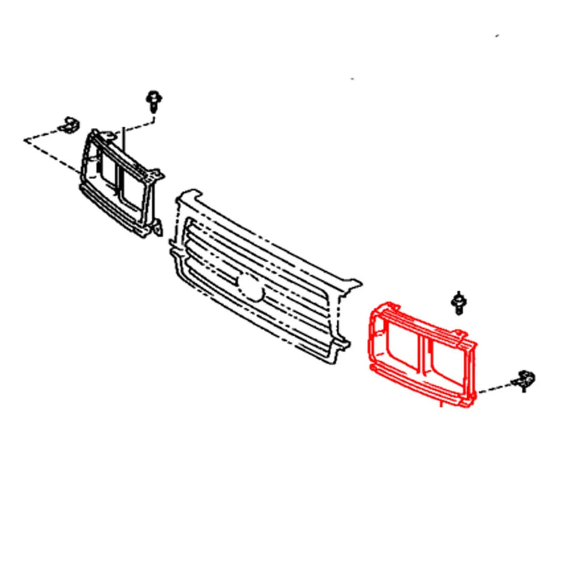 Toyota Land Cruiser Wagon J80 1991-1997 Left Head Light  Door
