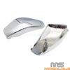 Honda VTX1300 Pair Chrome Motorcycle Side Battery Covers (2003-2009)