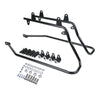 Harley Softail Black Saddlebags Conversion Brackets (1986-2017)