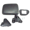 Toyota Hilux 1983-2004 RHS Right Driver RH Black Manual Door Mirror
