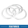 Toyota Tundra (2014-2021) - 4 pcs AC Air Vent Outlet Cover Ring Trim