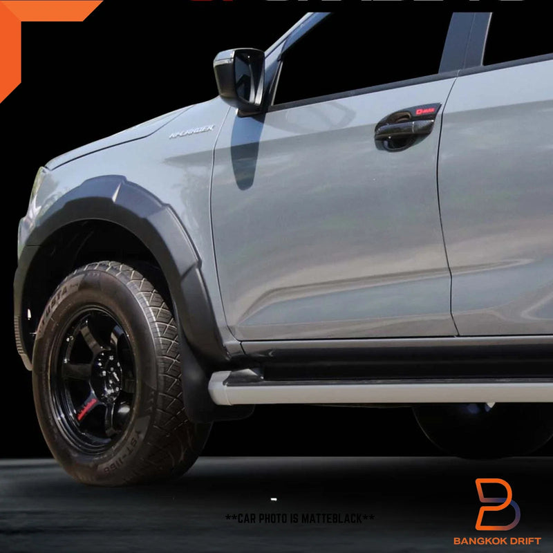Isuzu D-Max X-Terrain LS-U Matte Black Wheel Arch Flares (2024-2025)