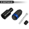 Honda  2 x Blue Motorcycle Frame Slider Exhaust Anti-Crash Protector