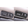 Hummer H2 Carbon Fiber Seat Control Adjustment Button Covers (2003-2007)