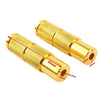 Universal Motorbike CNC Gold Rear Set Foot Pegs