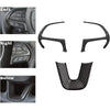 Dodge Challenger Charger Jeep Carbon Fiber Style Steering Wheel Cover