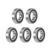 Ball Bearings 17x35x8mm Double Sealed Chrome Steel 5pcs