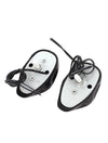 Marker Light 2 x Motorcycle Yellow LED Black Skull Shape Plastic Lens Side Lamp