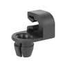 Peugeot 206 307 308 408 10 x Plastic Hood Prop Rod Clips (2000-2015)