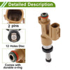 Lexus GX460 Fuel Injector 1 x Brown Silver Tone (2010-2012)